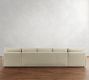 Pearce Square Arm Double Chaise Sectional (124"&ndash;175")