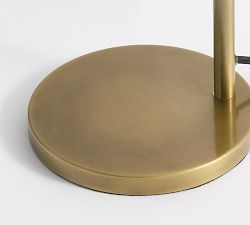 Sherman Metal Articulating Dome Task Floor Lamp (49")