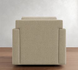 Sanford Square Arm Swivel Chair