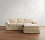 Buchanan Roll Arm Slipcovered Chaise Sectional (94"&ndash;110")