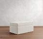 Pearce Slipcovered Ottoman and a Half (42")