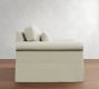 York Roll Arm Deep Seat Slipcovered Chair and a Half