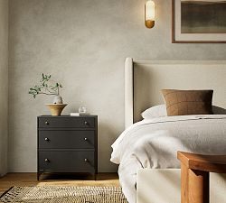 Harmon Metal Nightstand (24"-28")