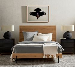 Harmon Metal Nightstand (24"-28")