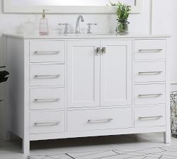 Riola Single Sink Vanity (48"-54")