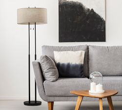 Tuppence Metal Floor Lamp (62")