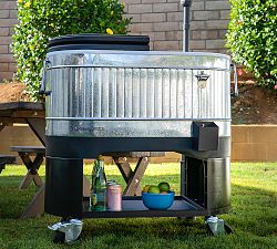 Rolling Galvanized Steel Cooler (36")