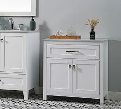 Riola 2-Door Storage Cabinet with Drawer (24"-30")