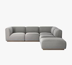 Mila 4-Piece Sectional with Ottoman (112")