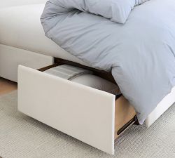 Harper Non-Tufted Upholstered Storage Platform Bed