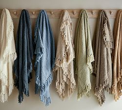 Dreamy Handwoven Fringe Throw