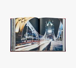 Leather London Coffee Table Book