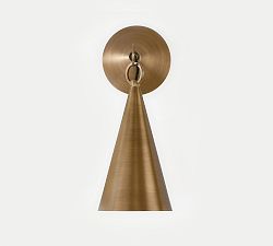 Freya Metal Tapered Sconce (12")