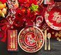 Lunar New Year Stoneware Salad Plates - Set of 4