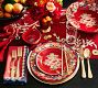 Lunar New Year Stoneware Salad Plates - Set of 4