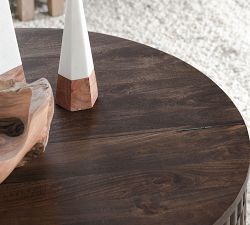 Beirut Round Storage Coffee Table (40")