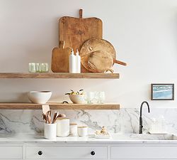 Brighton Floating Wood Shelves (36"-60")