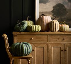 Faux Pumpkins &amp; Gourds