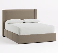 Harper Non-Tufted Upholstered Storage Platform Bed