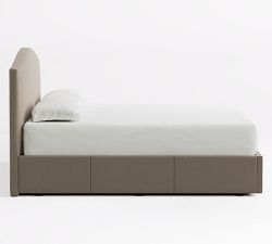 Raleigh Curved Upholstered Storage Bed
