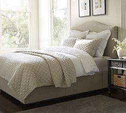 Raleigh Curved Upholstered Storage Bed