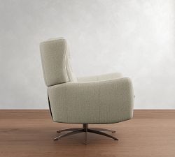 Wells Tufted Swivel Recliner