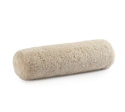 Illya Shortwool Curly Sheepskin Bolster Pillow