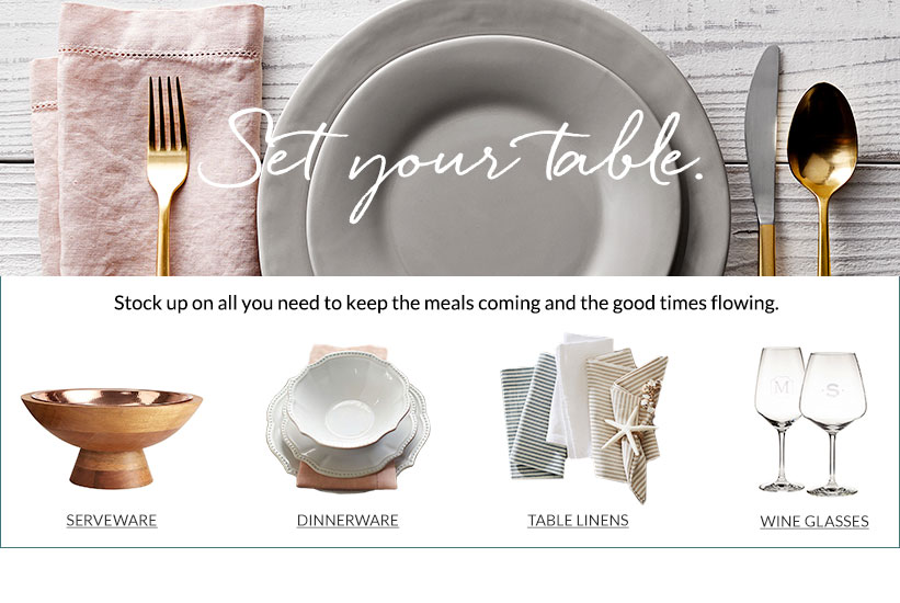 Wedding Registry Checklist Wedding Registry Ideas Pottery Barn