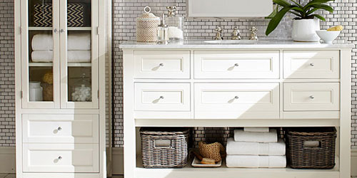 Pottery Barn Bathrooms Ideas - 50 Festive Bathroom Decorating Ideas For Christmas Barn Bathroom Pottery Barn Bathroom Rustic Bathroom Vanities - There are lots of simple things you can …