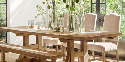 white dining chairs