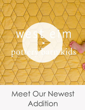Pottery Barn Kids + West Elm created the most enchanting nursery collection  😍