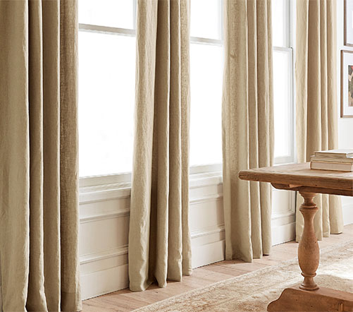 Shop Linen Drapes