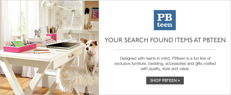 Your search found items at Pottery Barn Teen