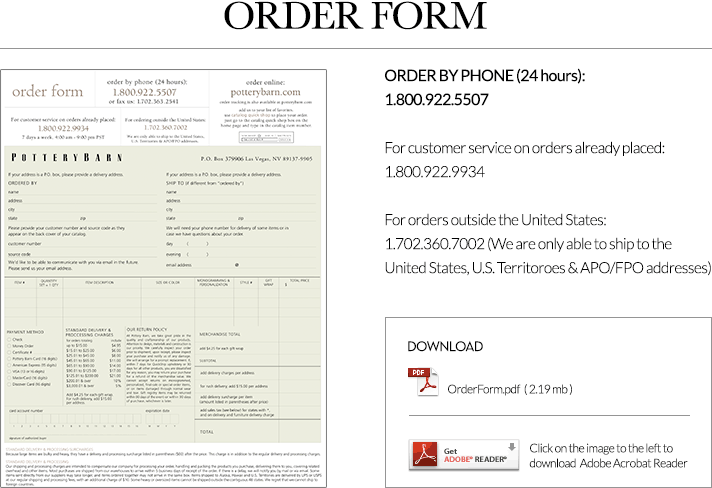 Order Form